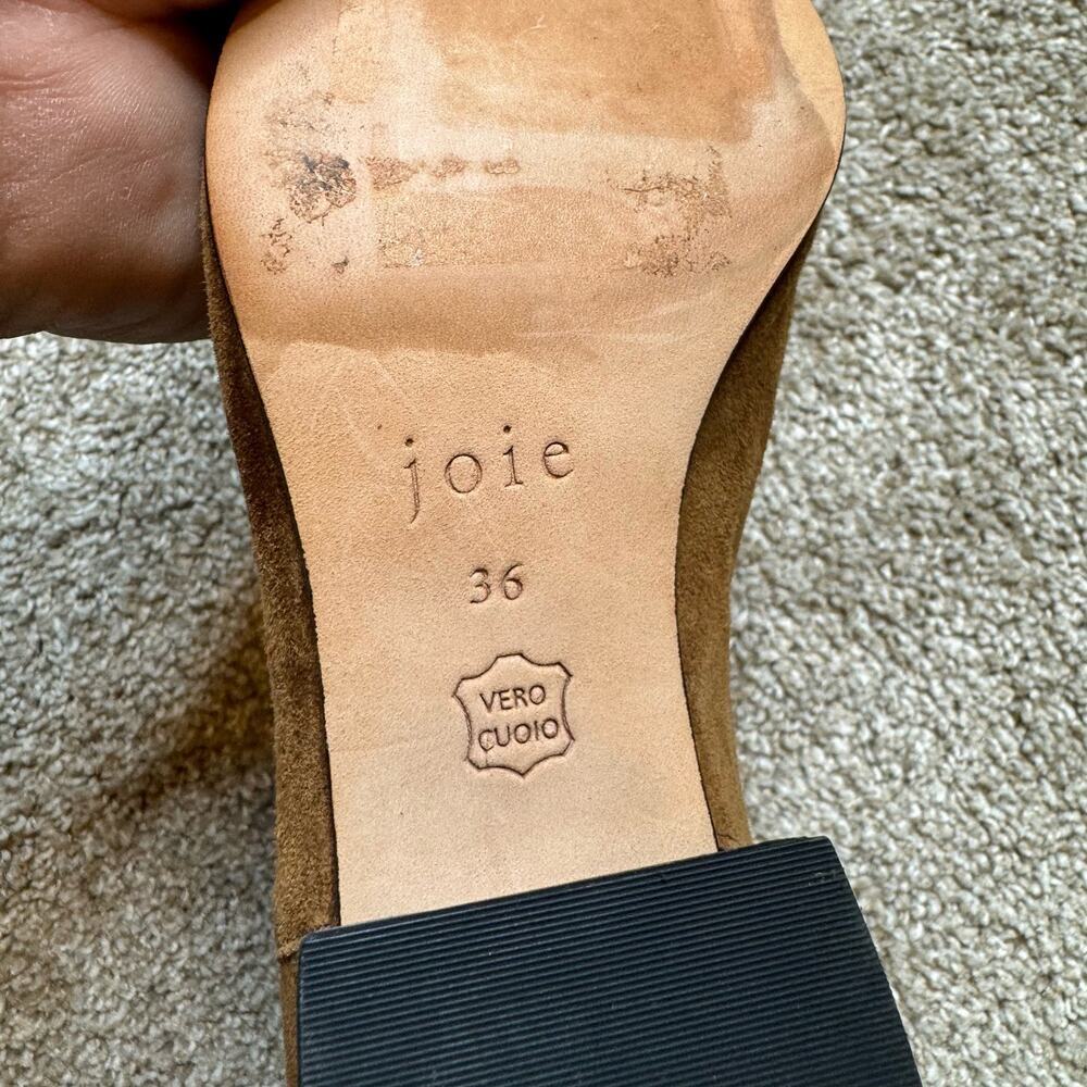 Joie Women's Parul Brown Suede Ankle Boot Size 36 - Picture 6 of 6